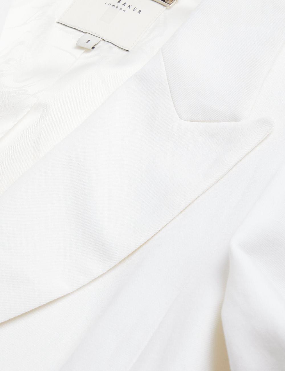 Blazers Ted Baker MUSUB - Tailored with Faux Pockets Mujer Blancas | GMIJ-08497