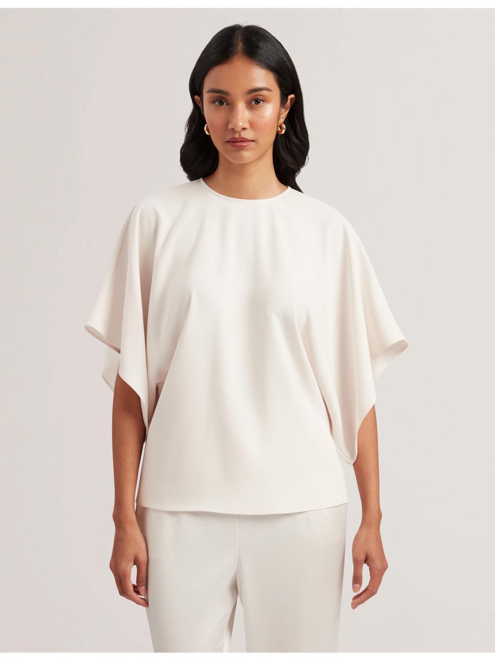Blusa Ted Baker CHERIKA Mujer Ivory | TSXV-41597