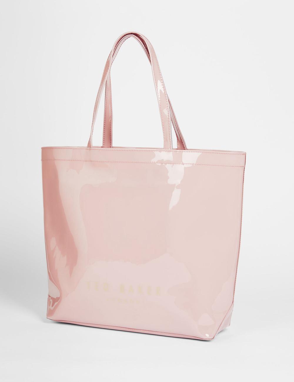 Bolso Tote Ted Baker NICON - Knot Bow Vinyl Icon Mujer Rosas | BRVT-60379
