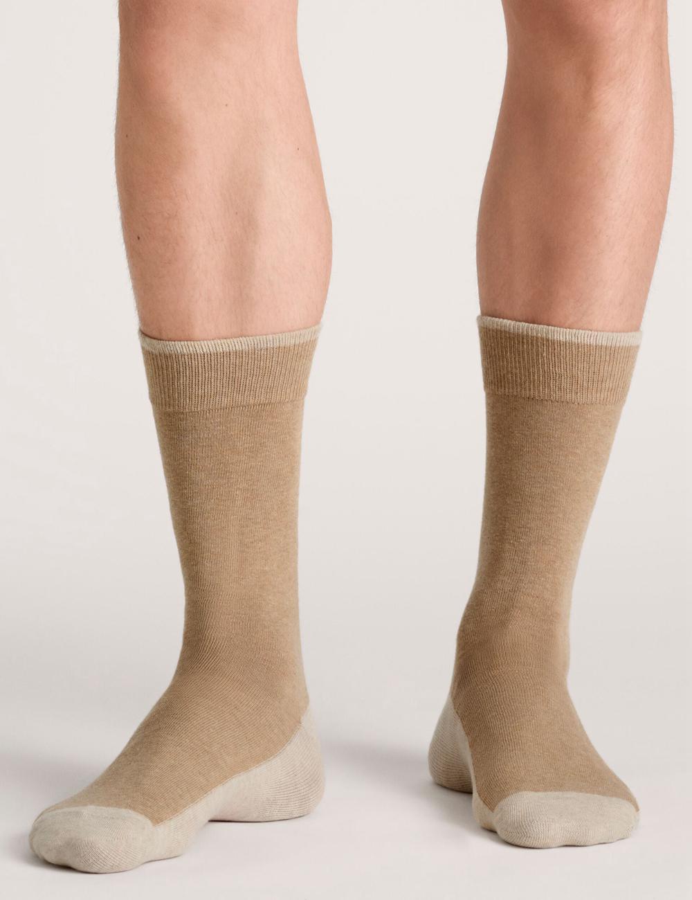 Calcetines Ted Baker 3 Pack Geometric Stripe Crew Hombre Gris | VXPJ-19378
