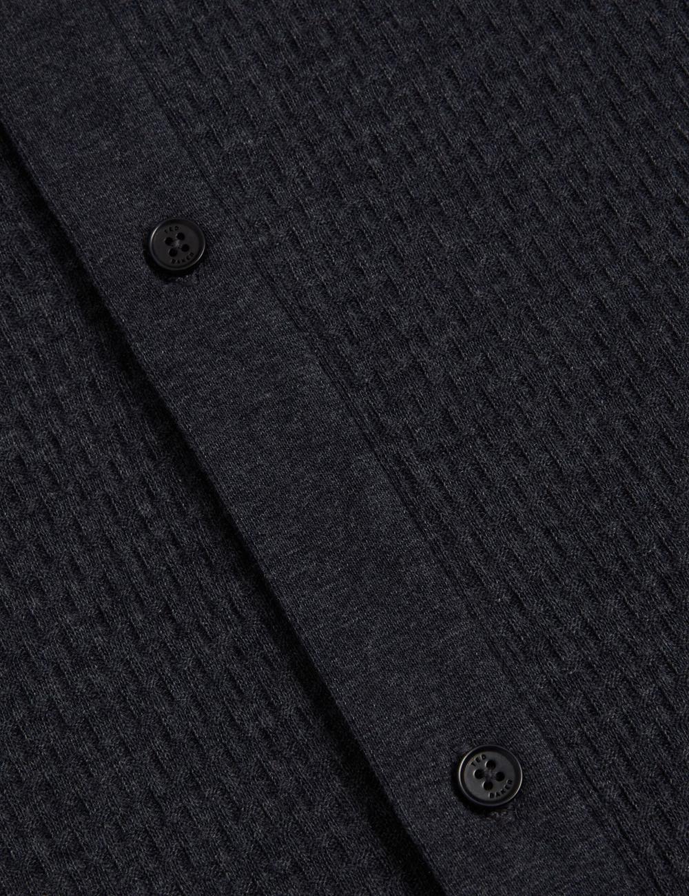 Camisa Polo Ted Baker CONNYR - Short Sleeve Button Through Hombre Azul Marino | CKET-14903