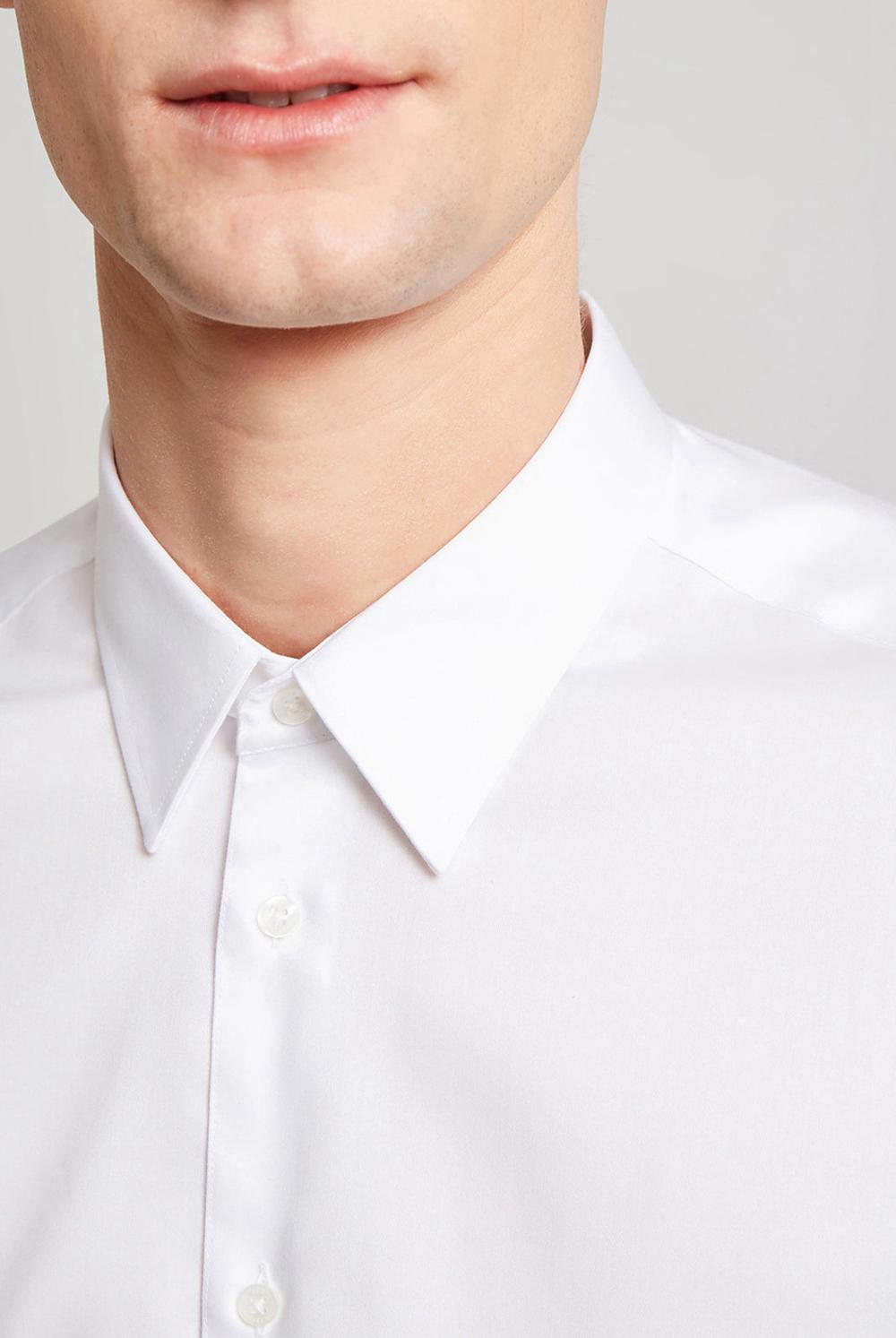Camisas Ted Baker HOLMER - Regular Fit White Long Sleeve Hombre Blancas | NCAR-34872