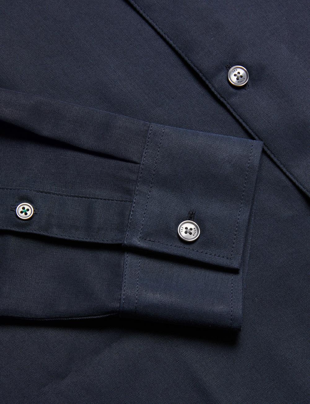 Camisas Ted Baker NESSMEN - Embroidered Detail Relaxed Fit Hombre Azul Marino | LVEH-02518