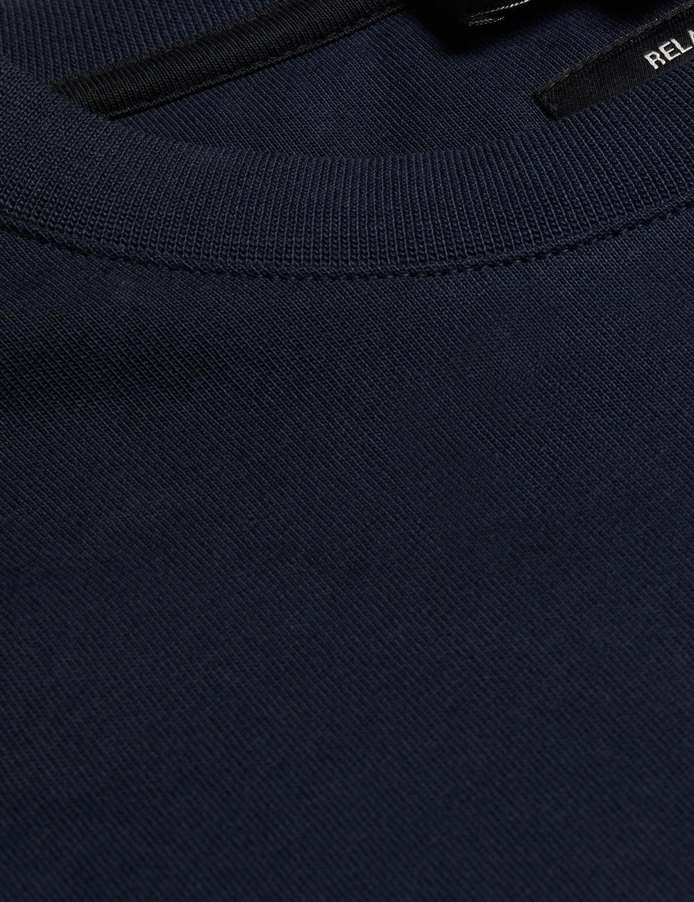 Camiseta Ted Baker KORNKA - Short Sleeve Relaxed Fit Cotton Hombre Azul Marino | SVKJ-52478