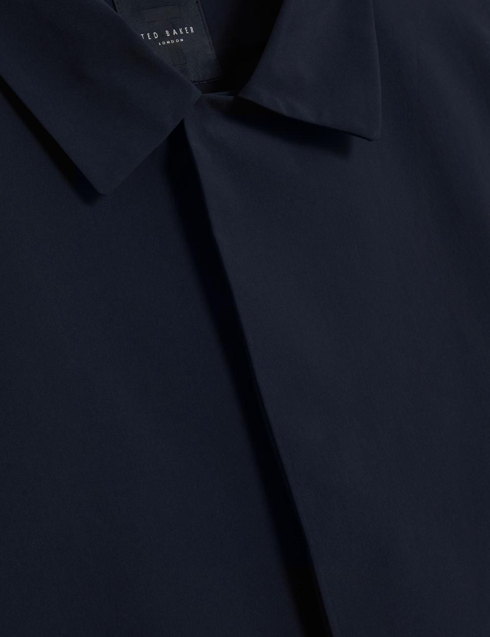 Chaquetas Ted Baker HUMMELS - Lightweight Short City Mac Hombre Azul Marino | FTIP-91835