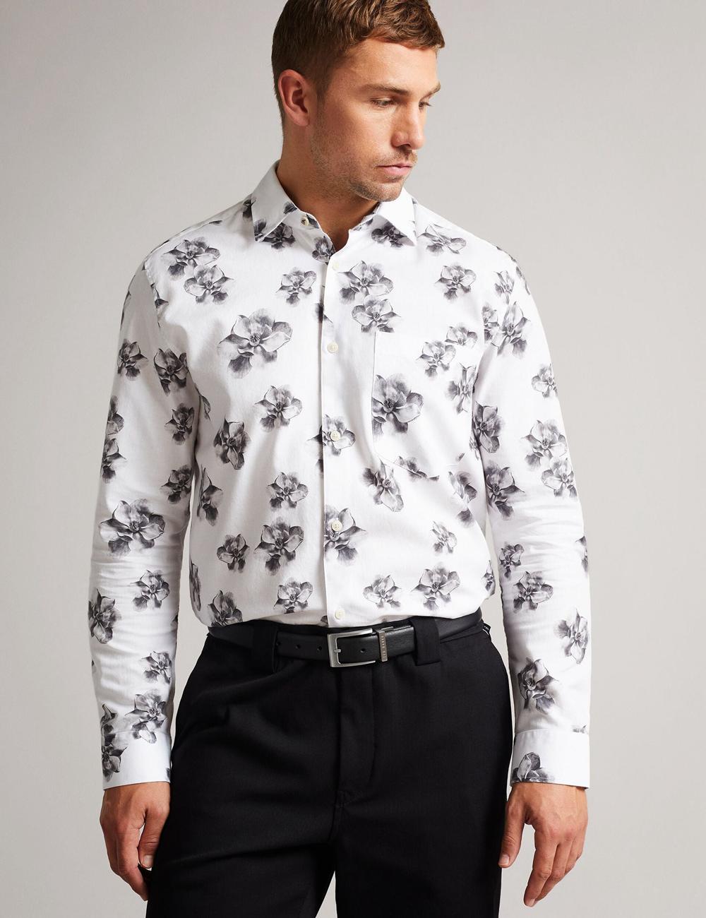 Cinturones Ted Baker KARMER - Reversible Smooth Leather Hombre Negras | ILJO-50394