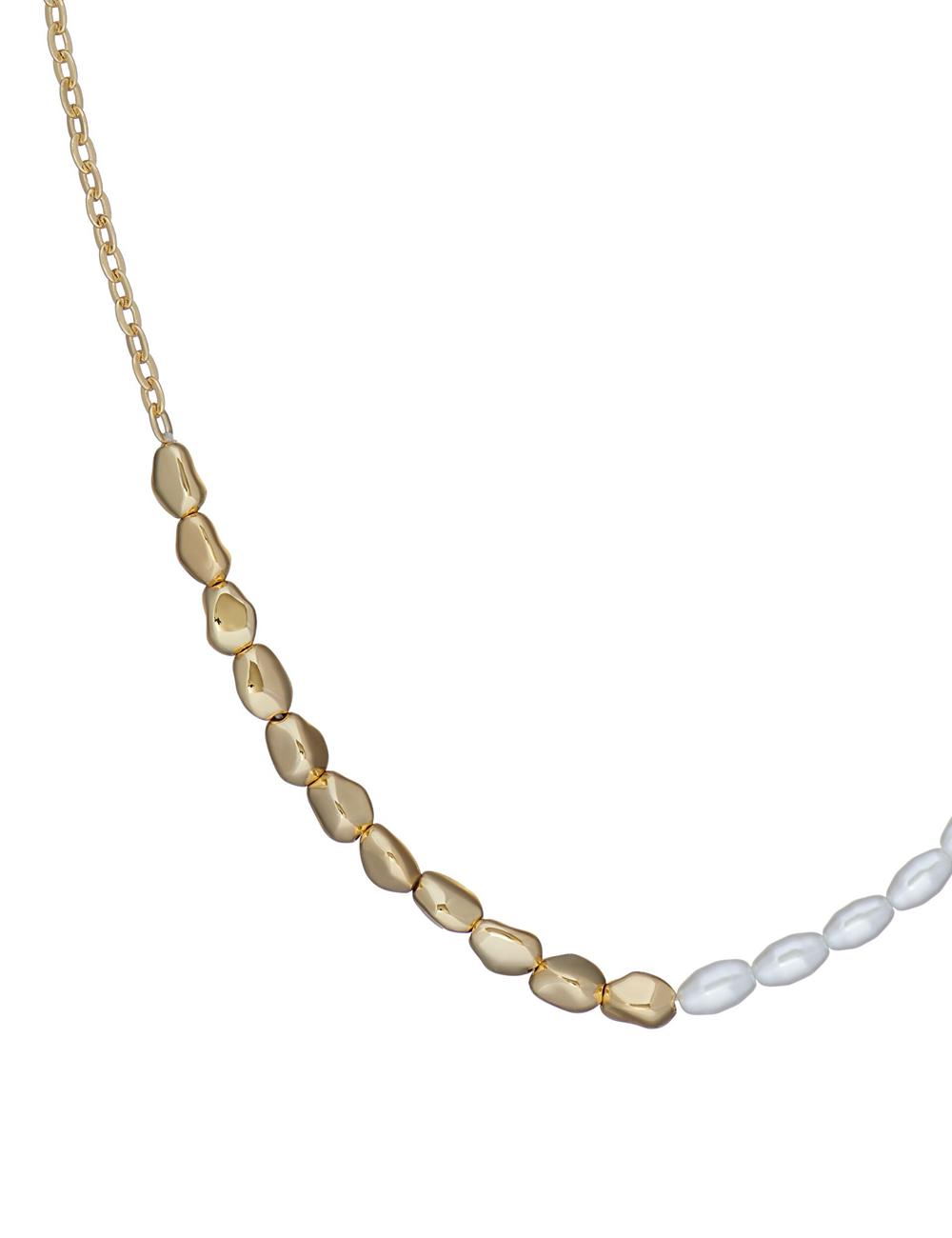 Collares Ted Baker ILENIE - Island Pearl Beaded Mujer Doradas | ZTIG-48573
