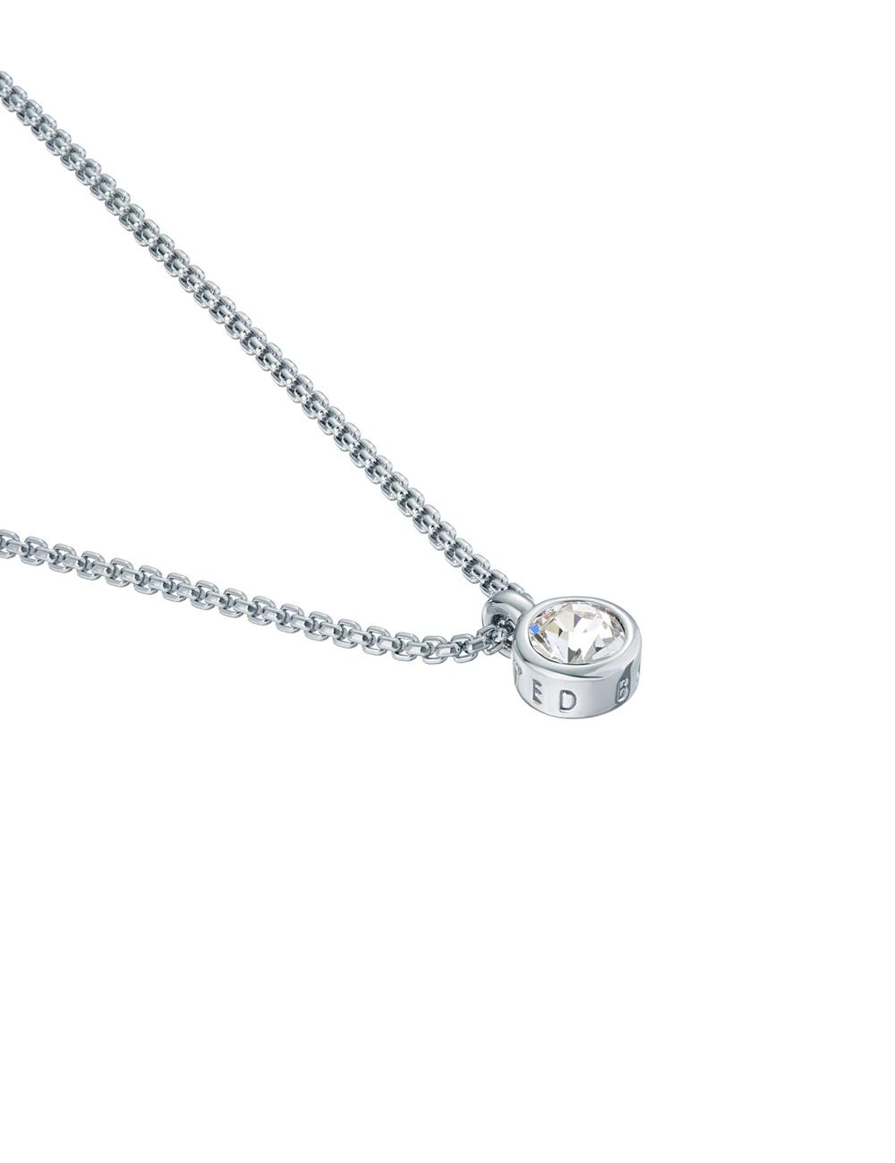 Collares Ted Baker SININAA - Mini Crystal Pendant Mujer Plateadas | OGLE-49587