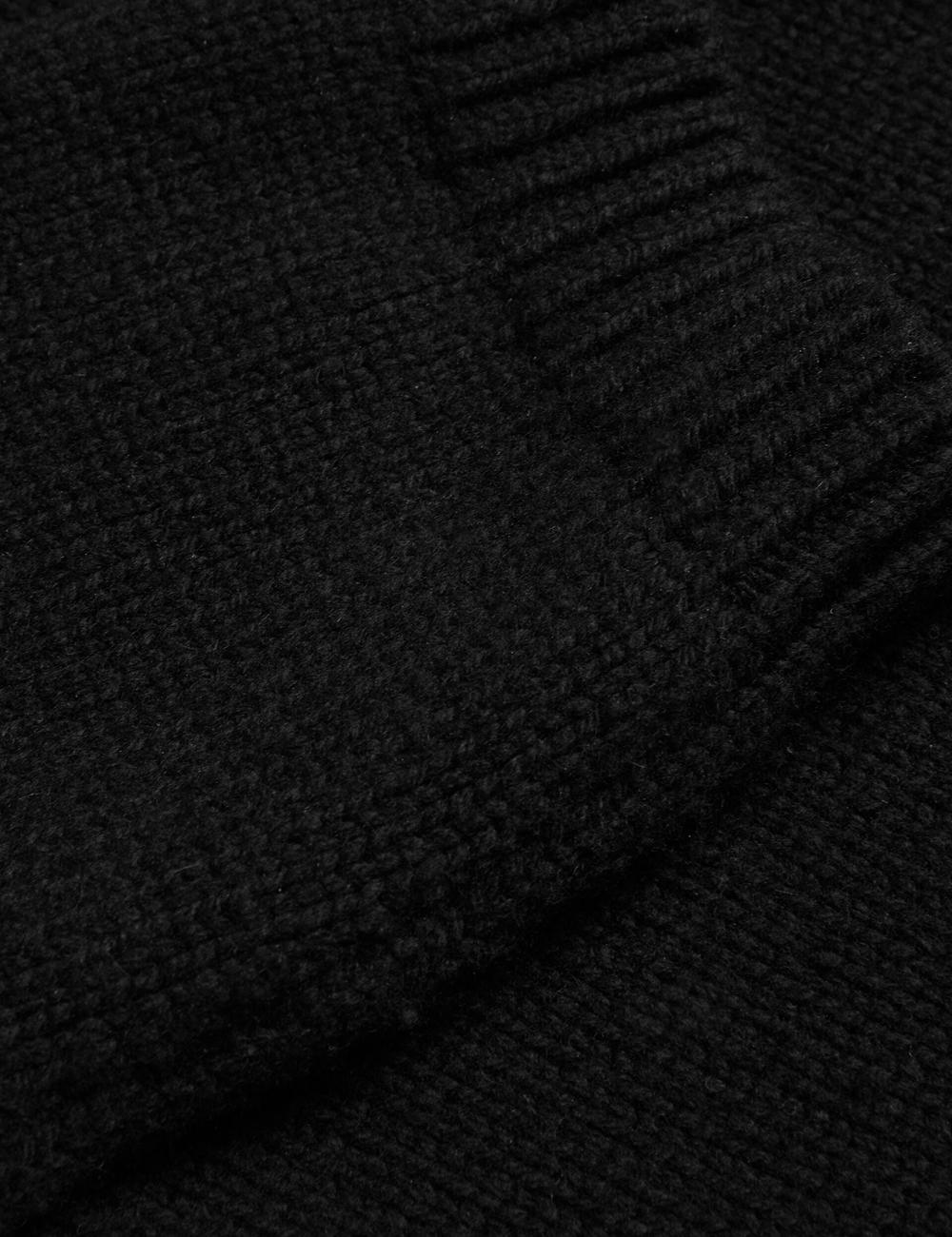 Cárdigan Ted Baker JAYCEY - Rose Button Knitted Crew Neck Mujer Negras | LQCY-95718