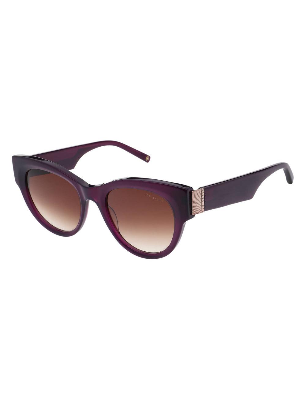 Gafas de Sol Ted Baker FARAH - Hardware Detail Cat Eye Mujer Plum | XOSR-81769