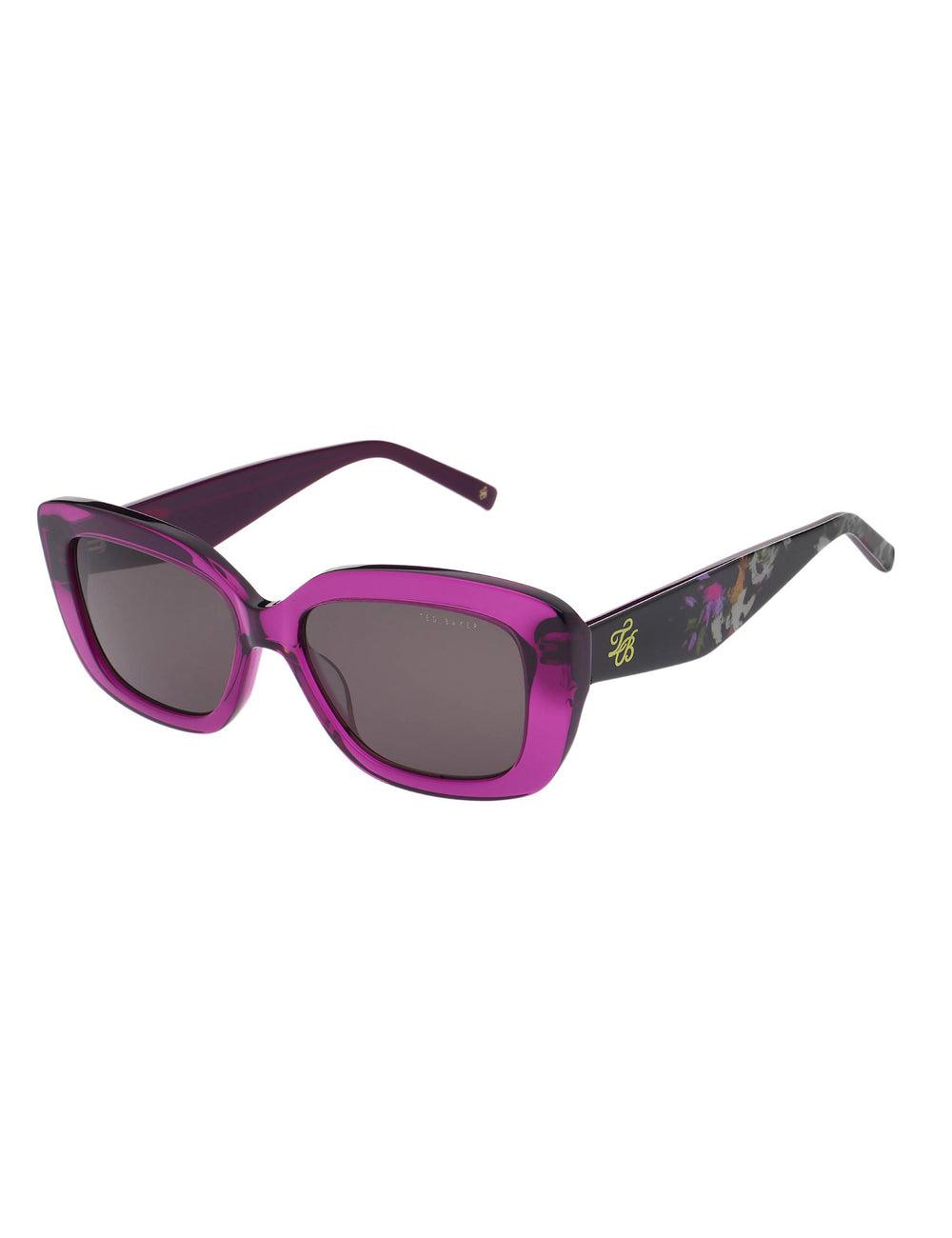 Gafas de Sol Ted Baker SUMMER - Print Detail Chunky Wrap Mujer Moradas | HTUC-49325