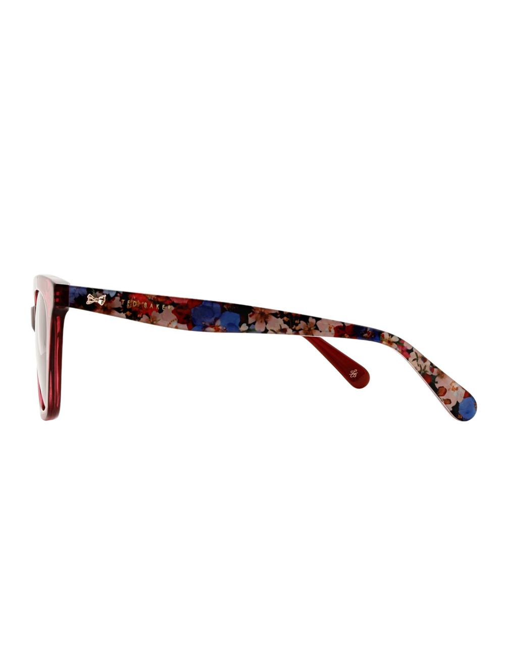 Gafas de Sol Ted Baker TYDE - Square Cat Eye Print Detail Mujer Raspberry | UNCH-91248
