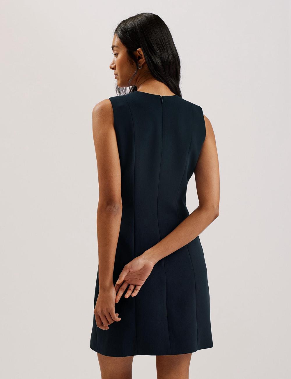 Mini Vestido Ted Baker SORRAL - Line Tailored Mujer Negras | VBDW-49503