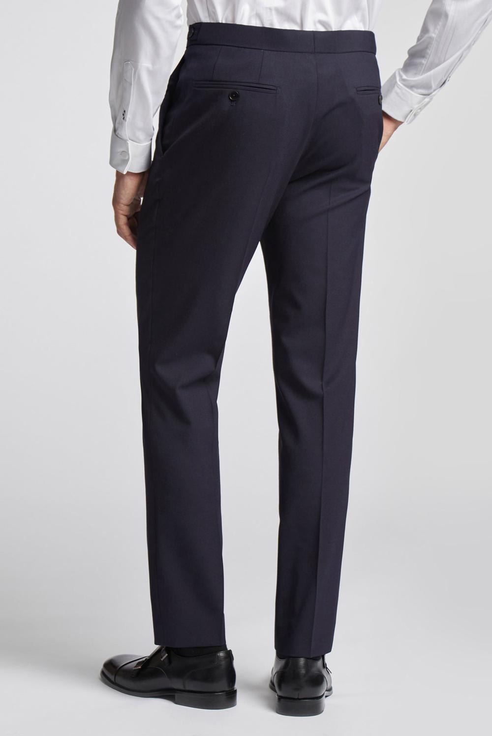 Pantalones Ted Baker BREENTS - Slim Fit Navy Tuxedo Hombre Azul Marino | TCEN-60458