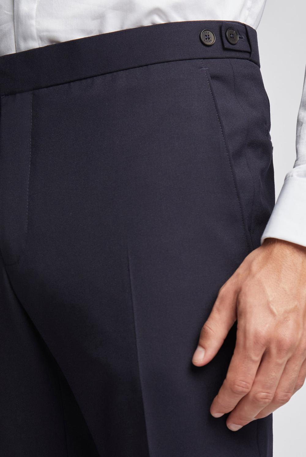 Pantalones Ted Baker BREENTS - Slim Fit Navy Tuxedo Hombre Azul Marino | TCEN-60458