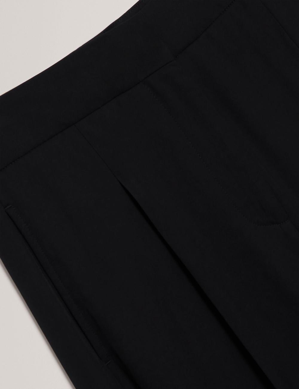 Pantalones Ted Baker KIOLLI - Wool Blend Barrel Leg Tailored Mujer Negras | PIKN-02418