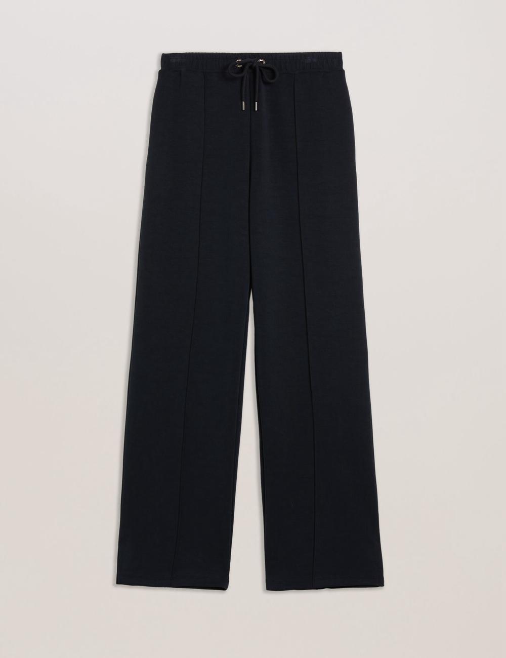 Pantalones Ted Baker NOWELLL - Straight Leg Joggers With Split Hem Mujer Negras | SPKF-40371