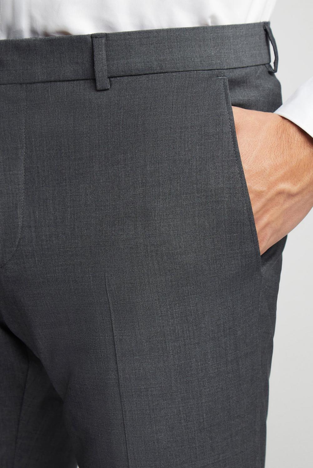 Pantalones Ted Baker PANAMA - Wool Blend Slim Fit Suit Hombre Charcoal | SFOV-17396