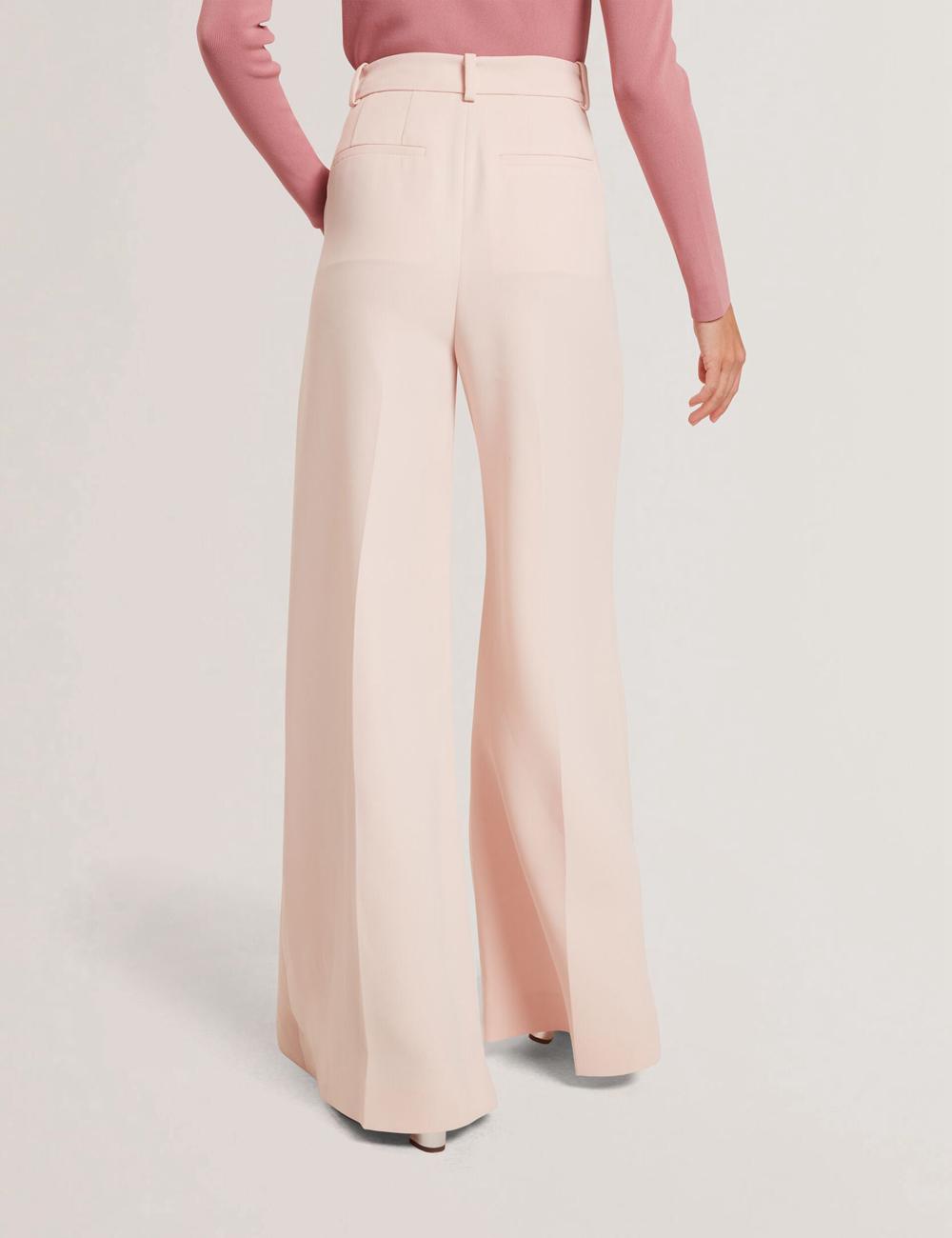 Pantalones Ted Baker TRAGAT - Ultra Wide Leg Woven Tailored Mujer Rosas | WYBJ-15482
