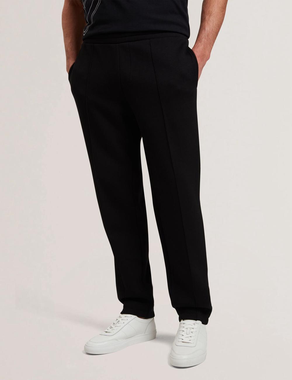 Pantalones Ted Baker UAVER Slim Fit Neoprene Hombre Negras | ZNSR-53619