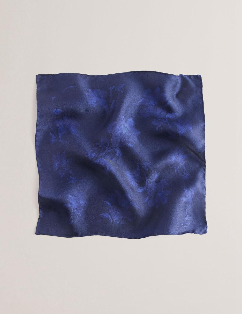 Pañuelos De Bolsillo Ted Baker AUSTINS - Two Tone Floral Silk Pocket Hombre Azul Marino | LQGE-19287