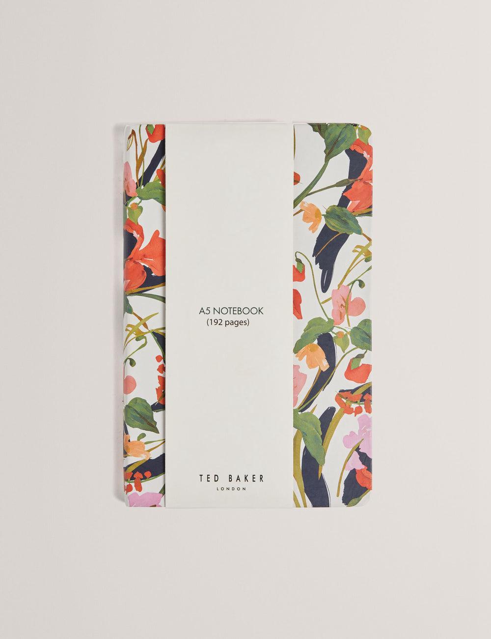 Stationary Ted Baker KATIIES - Floral Print A5 Notebook Mujer Blancas | QECS-28135