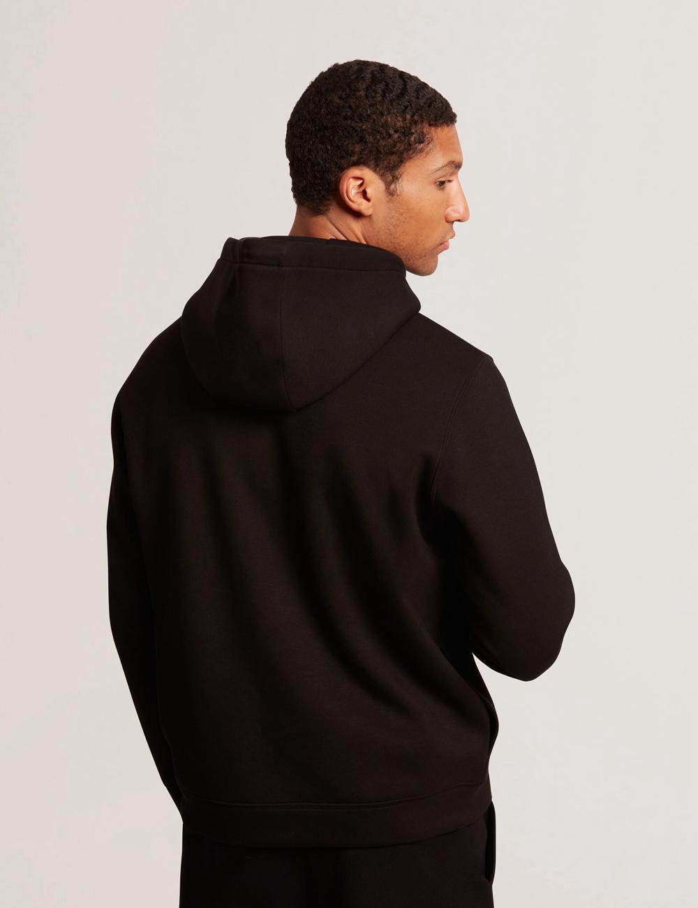 Sudadera con Capucha Ted Baker EPIO - Zip Through Neoprene Hombre Negras | QRGU-18625