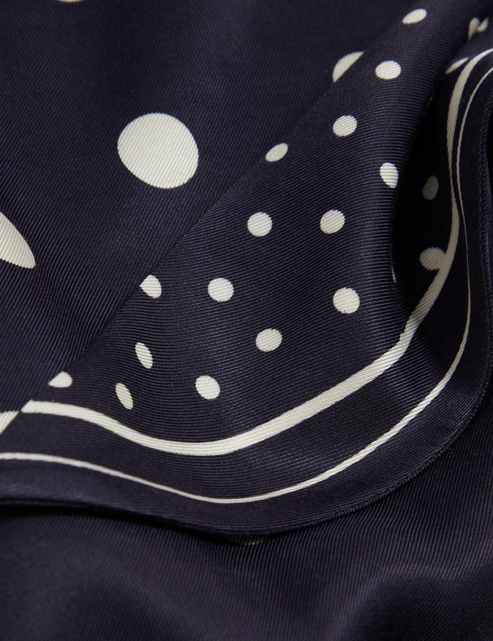 Tops Ted Baker VEIRAA - Polka Dot Front Sleeveless Crop Mujer Azul Marino | GTLF-42983