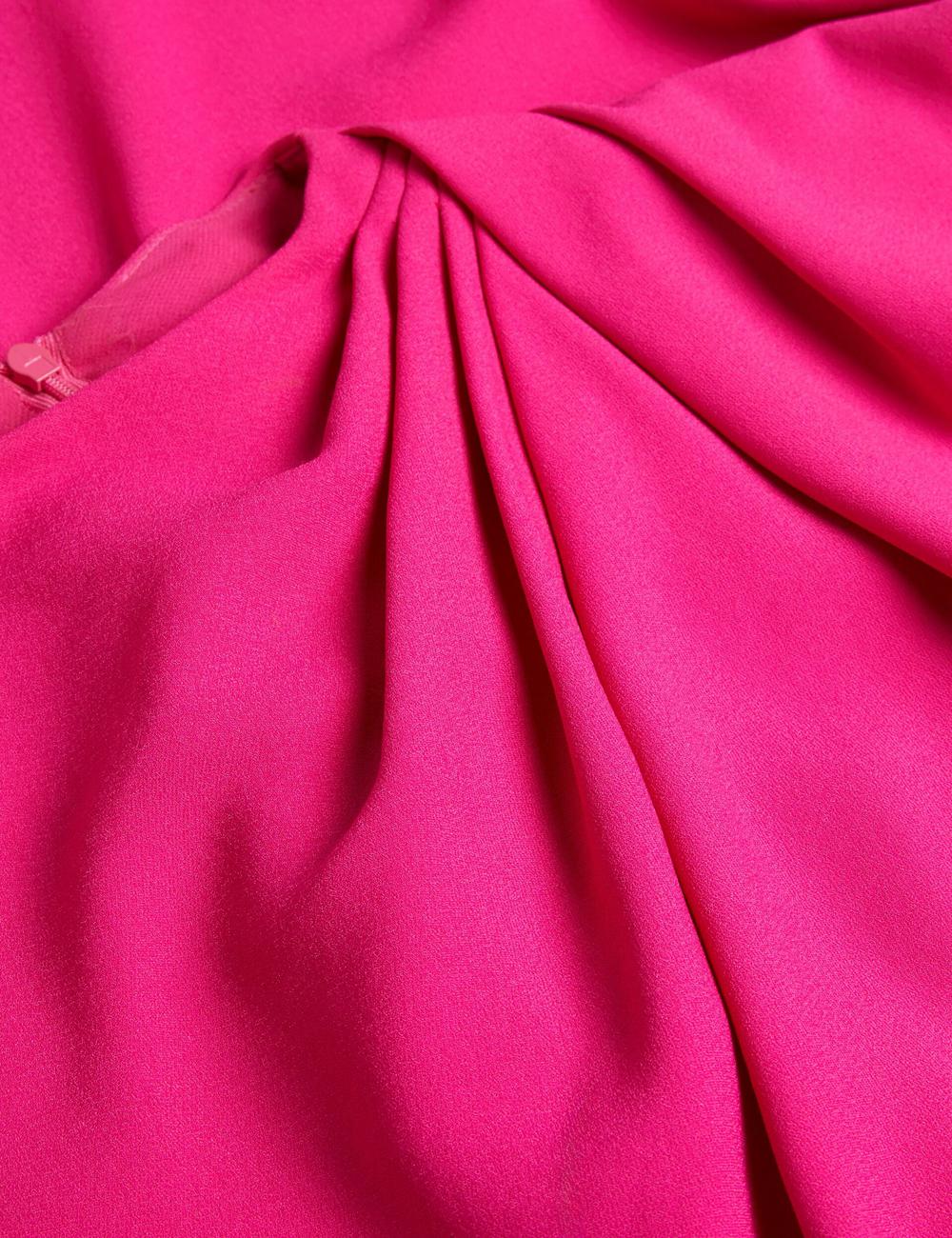 Vestido Largo Ted Baker EREAS - Drape Neckline Cap Sleeve Mujer Rosas | WJZT-89475